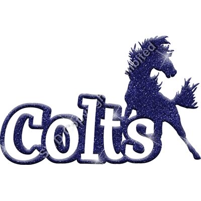 GLT17 BLUE GLITTER Thumbnail